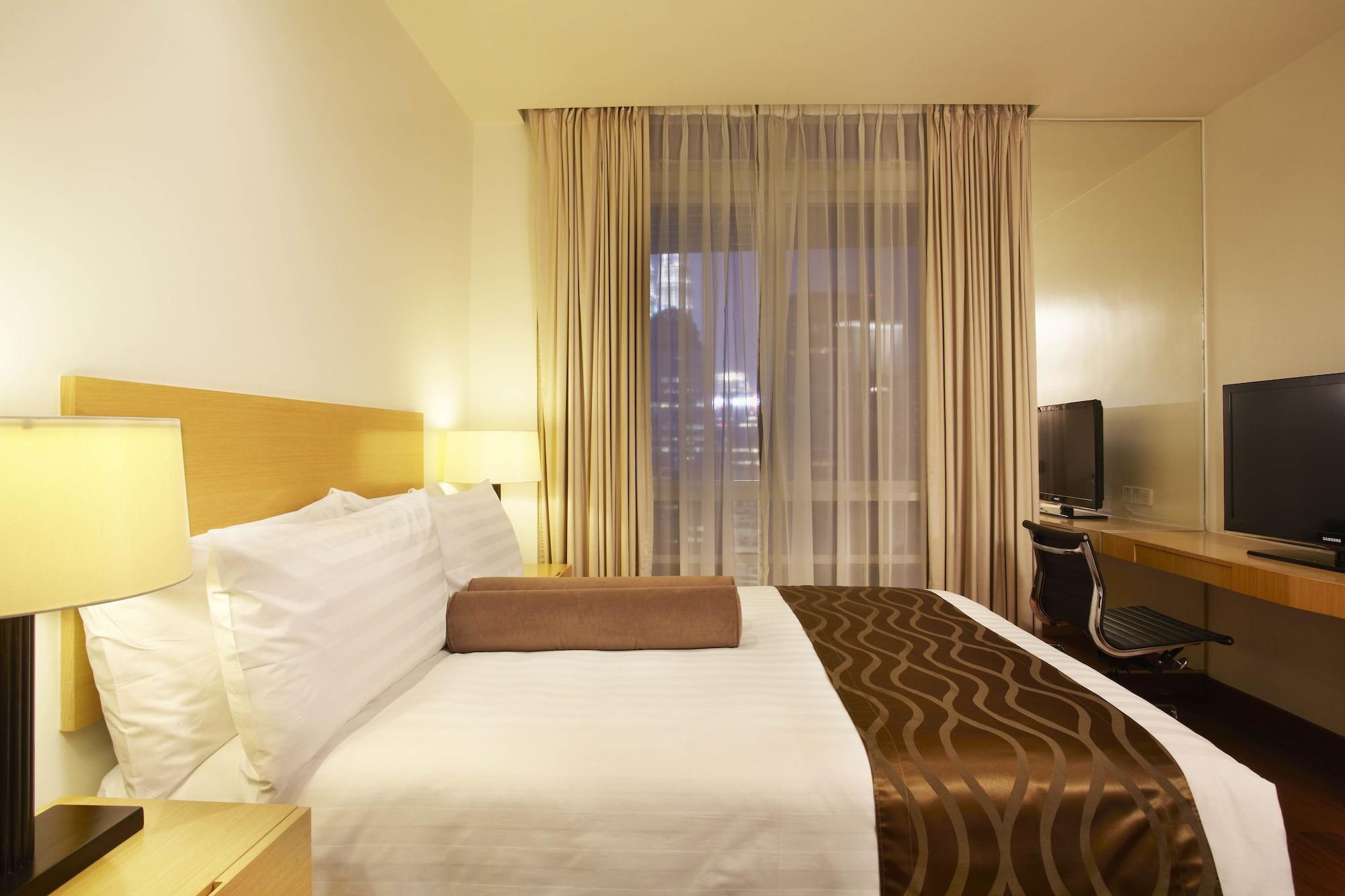 Parkroyal Serviced Suites Kuala Lumpur Exterior foto A room at the hotel